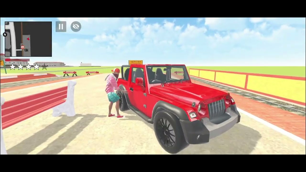 Car bike game 🎯 franklin ordered in Indian police SUV car 🚗 