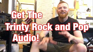 How To Get The Audio For Trinity Rock and Pop Drum Grades!
