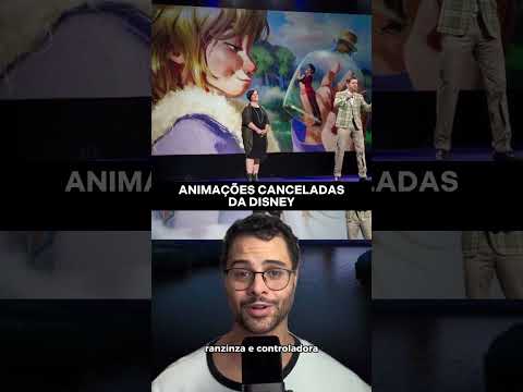 Animações CANCELADAS da Disney…