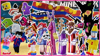 Minecraft มายคราฟแกล้งพี่เคนโดนดูดเข้าไปเจอกับ Pomni ใน The amazing digital circus