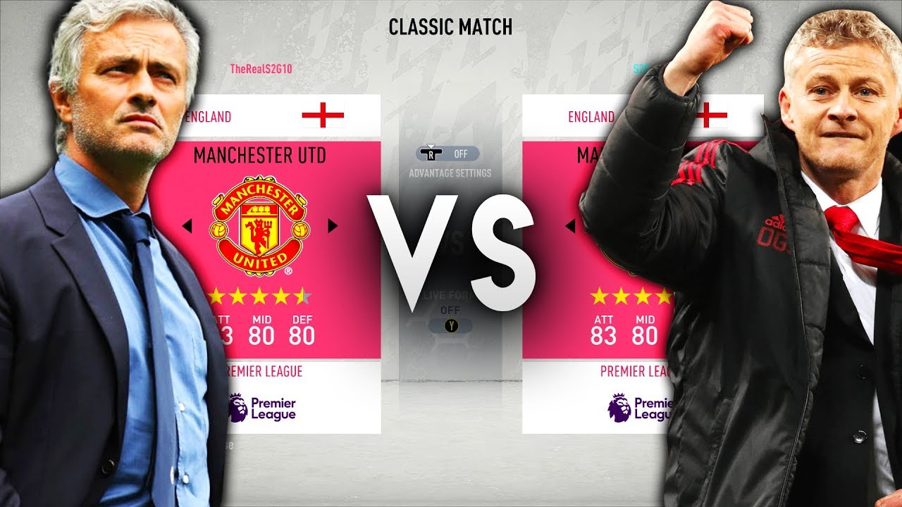 Solskjaer's Manchester United VS Mourinho's Manchester United - FIFA 20 Experiment