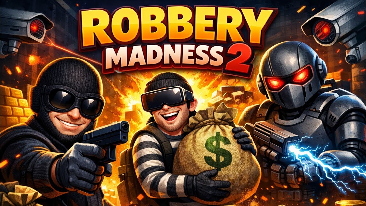 Robbery Madness 2 😱 Biggest Heist Ever | Full Gameplay Hindi | Robbery Madness 2 😱 Police Vs Robbers