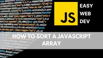How to sort a JavaScript Array