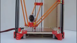 Rostock delta robot 3D printer prototype | 3D printer robot