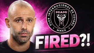 MASCHERANO FIRED?! Or Did He Walk Away?