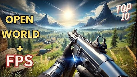 TOP 10 Open World FPS Games for Andriod and iOS(Offline/Online)| High Graphics Shooting Games
