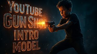 "Create Cinematic Gunshot Intro Like a Pro | Bullet Impact Text Break | Night FX Tutorial"