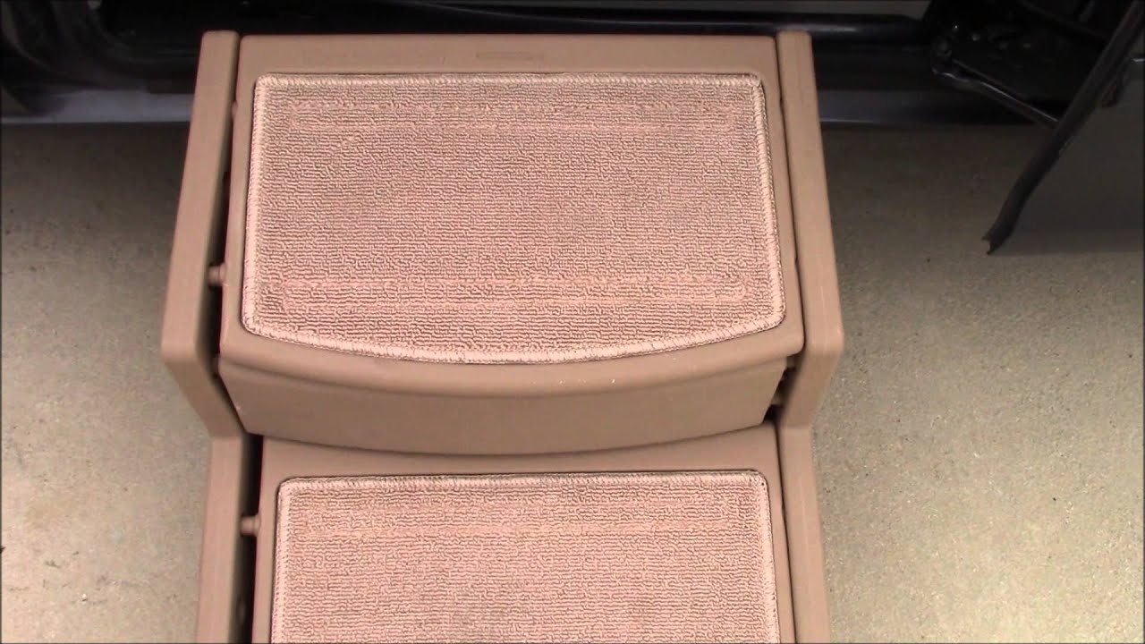 Transporting a Senior Dog. Part 1. Getting Into A Vehicle