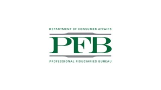 Professional Fiduciaries Bureau Advisory Committee Meeting - December 8, 2021