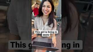 This girl is living in 3022! #shorts #code #coding  (download the free blackbox extension)