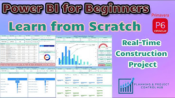 Getting Started with Power BI | Learn Dashboard Creation from Scratch #PowerBI #PrimaveraP6
