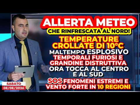 Allerta Meteo, nel weekend calo termico anche al Centro/Sud: SOS maltempo, temporali in 10 Regioni!