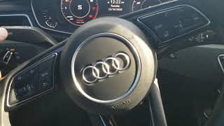 2017 Audi a4 b9 with Integrated Engineering cold air intake Before Tune