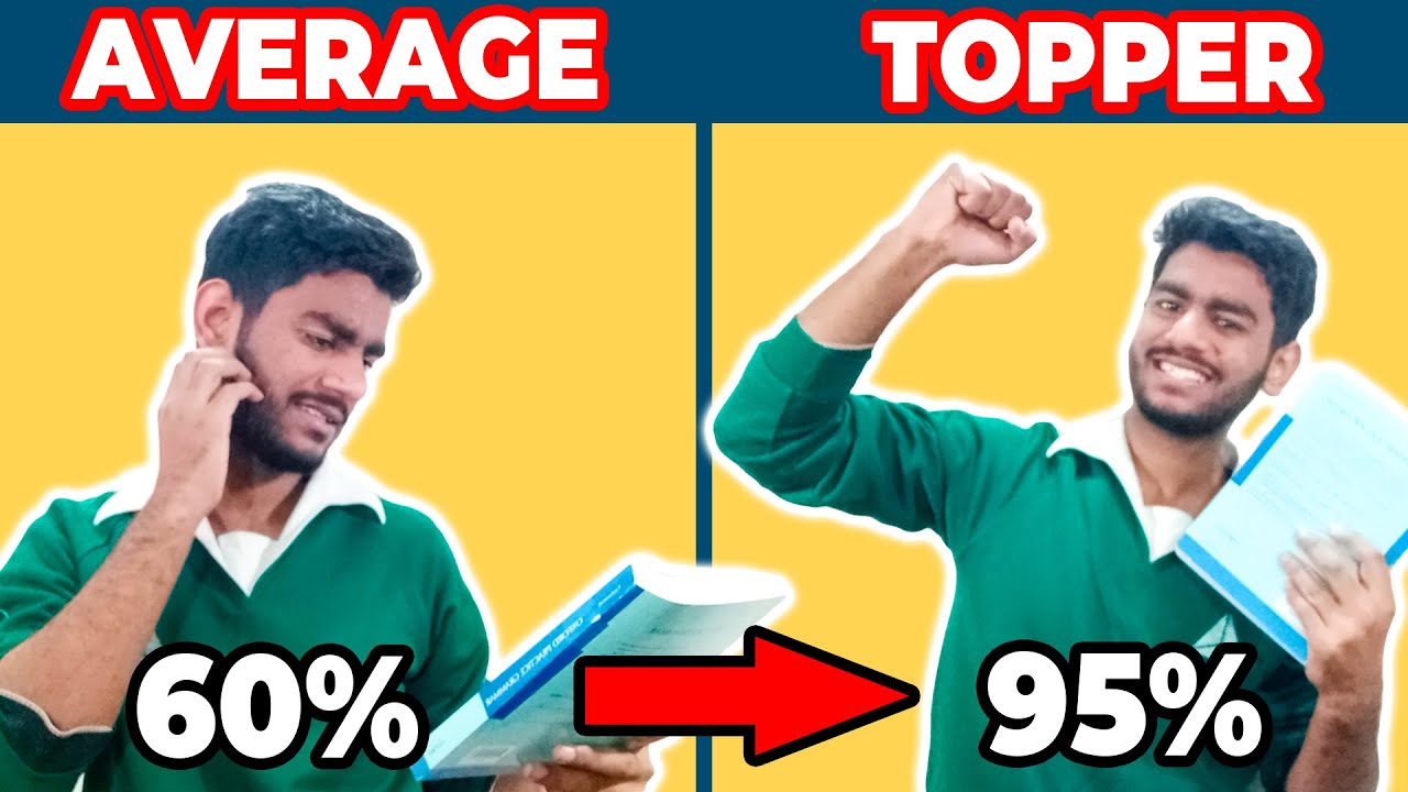 How AVERAGE Students Become TOPPER | Most Secret Study Strategies - YouTube