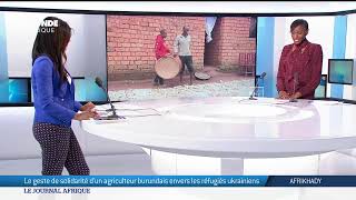 Le Journal Afrique du mercredi 30 mars 2022 sur TV5MONDE screenshot 4