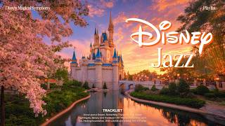 🌅 Disneyland Summer Sunset Jazz ✨ 🎷 Soft & Smooth Disney Jazz for Deep Focus & Creative Work ✨