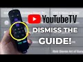 How to quickly return to live tv from the youtube tv guide