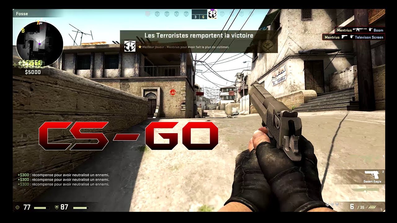 CS-GO : gameplay course a l'armement !! 1440p - YouTube