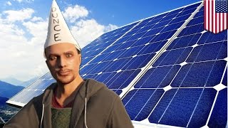 Town rejects solar farm: Residents scared solar panels will suck up all the sun's energy - TomoNews