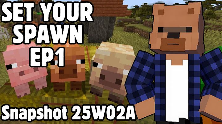 Set Your Spawn Ep 1 | Snapshot 25W02A | Pigs, Flowers and Leaves Oh My! | A Minecraft Podcast