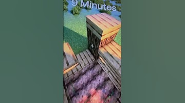 Minecraft Rabbit Trap at different times(Worlds Smallest Violent)#@BeeSafeMinecraft.811 #minecraft