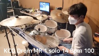KCO Drum MR 1 solo 14 Bpm 100