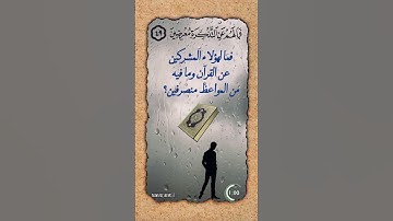سورة المدثر ٤٨-٤٩ الحذيفي #اكسبلور #quran #القرآن_الكريم #explore #tiktok