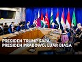 PRESIDEN TRUMP SAPA PRESIDEN PRABOWO: LUAR BIASA