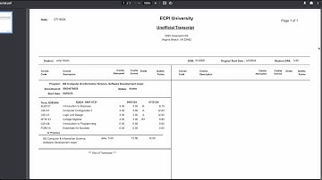 How Do I Get My Unofficial Transcript?