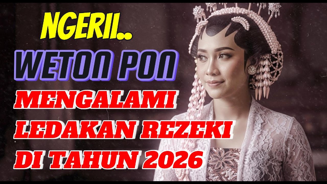 Если вы — Weton Pon, 2026 год может стать вашим золотым годом.