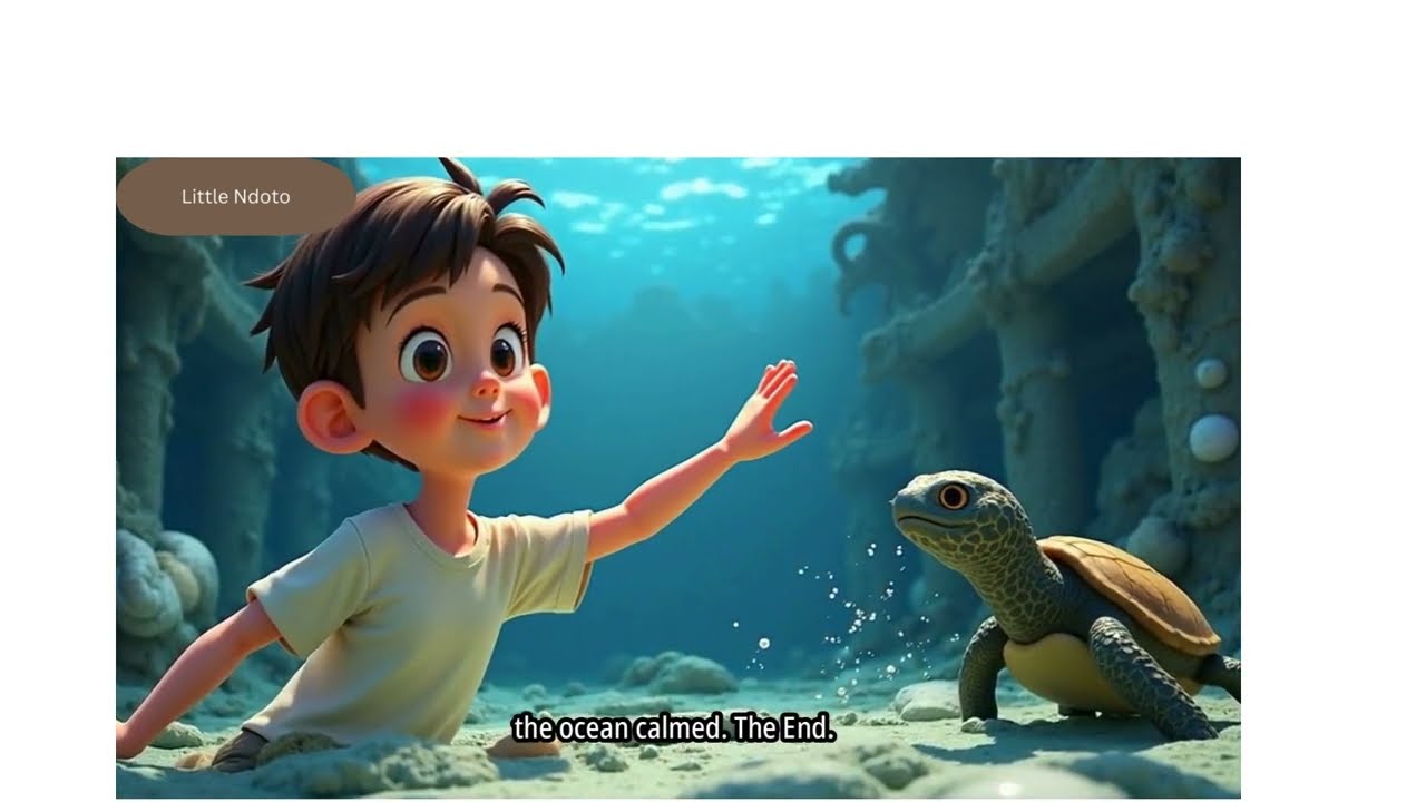 The sandcastle treasure (Polished Version) |  Bedtime Story |  Little Ndoto