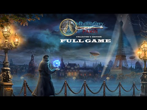 DARK CITY PARIS COLLECTOR'S EDITION FULL GAME Complete walkthrough gameplay + BONUS ALL COLLECTIBLES