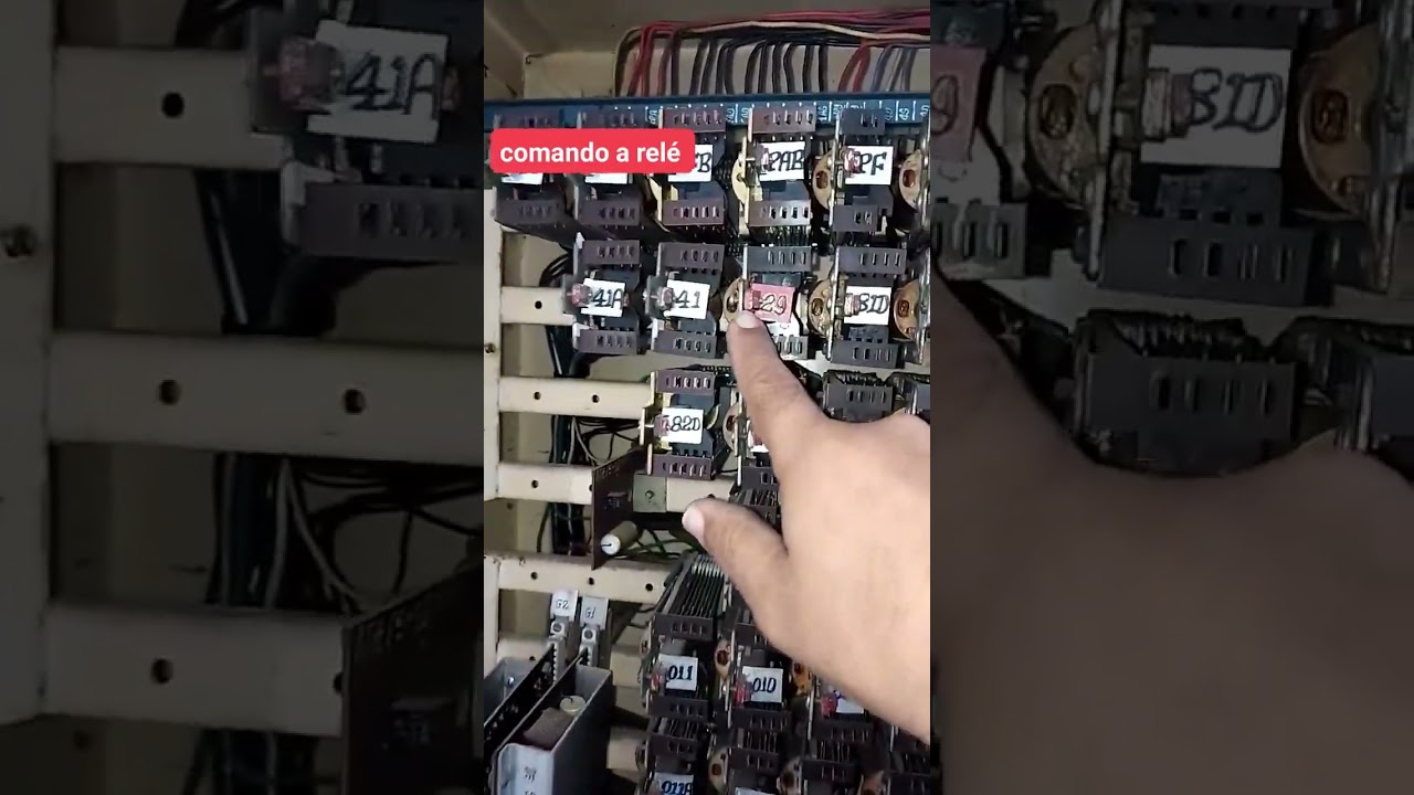comando de elevador a relé🤠