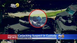 Carjacking Suspect In Custody Following Standoff, Wild Chase