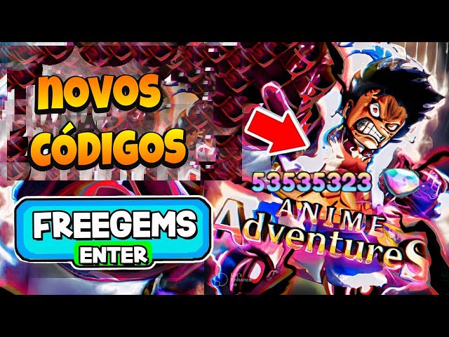 TODOS 14 NOVOS *EXCLUSIVOS* CODES SECRETOS no ANIME ADVENTURES CODIGOS!  (New Update Codes) ROBLOX!! 