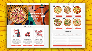 Complete Responsive Pizza Shop Website Using PHP PDO - Admin Login / Register / Update / Dashboard