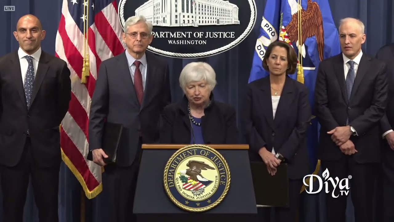 The Department of Justice announces cryptocurrency enforcement actions | Diya TV