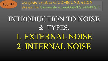 Introduction to Noise and Its Types | Com Sys | R K Classes | Hindi | Lec 95