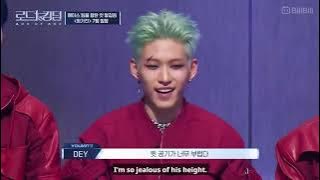 Eunchan and DEY moments from Road to Kingdom: Ace of Ace