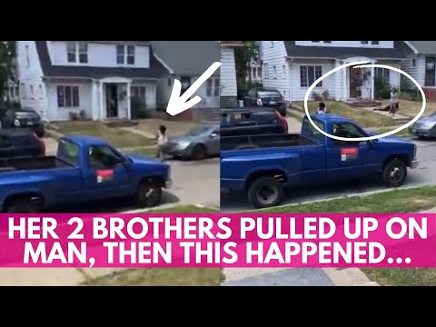 Woman Got 2 Brothers to Pull Up at Baby Daddy’s House & Then This Happened…  | Viral Detroit Video
