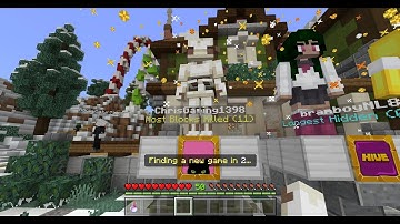 Getting 10+ kills on every map in Minecraft Hide and Seek on The Hive.