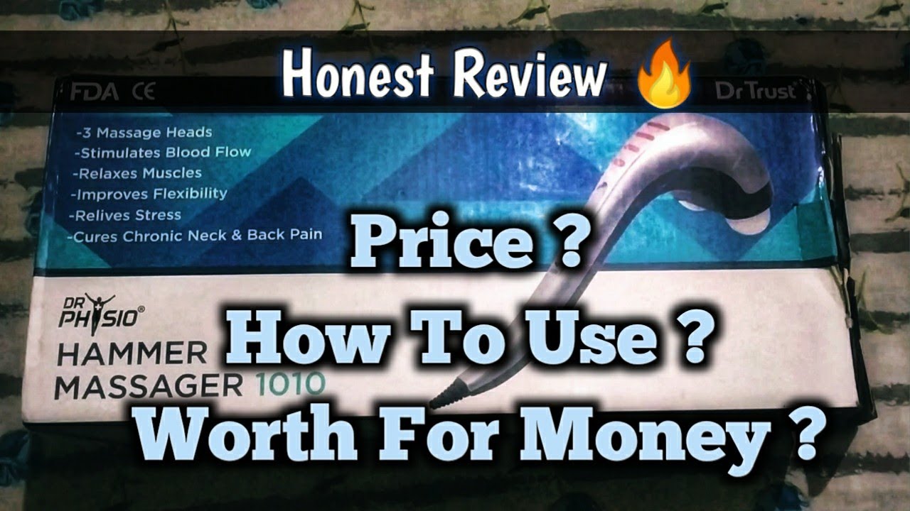 Dr Physio Electric Hammer Pro Body Massager | Honest Review 🔥