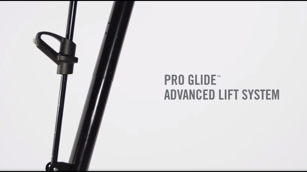 How to adjust the height on the Spalding Pro Glide Basketball Hoop