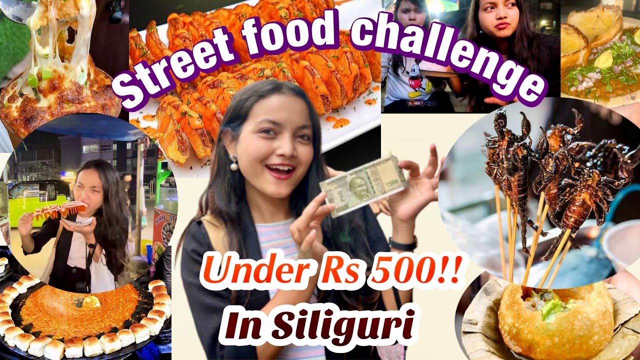Street Food Challenge Under Rs 500 In Siliguri Ate Something Crazy street-food-challenge-under-rs-500-in-siliguri-ate-something-crazy