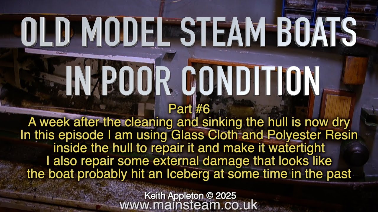 OLD MODEL STEAM BOATS IN POOR CONDITION - PART #6 - YouTube
