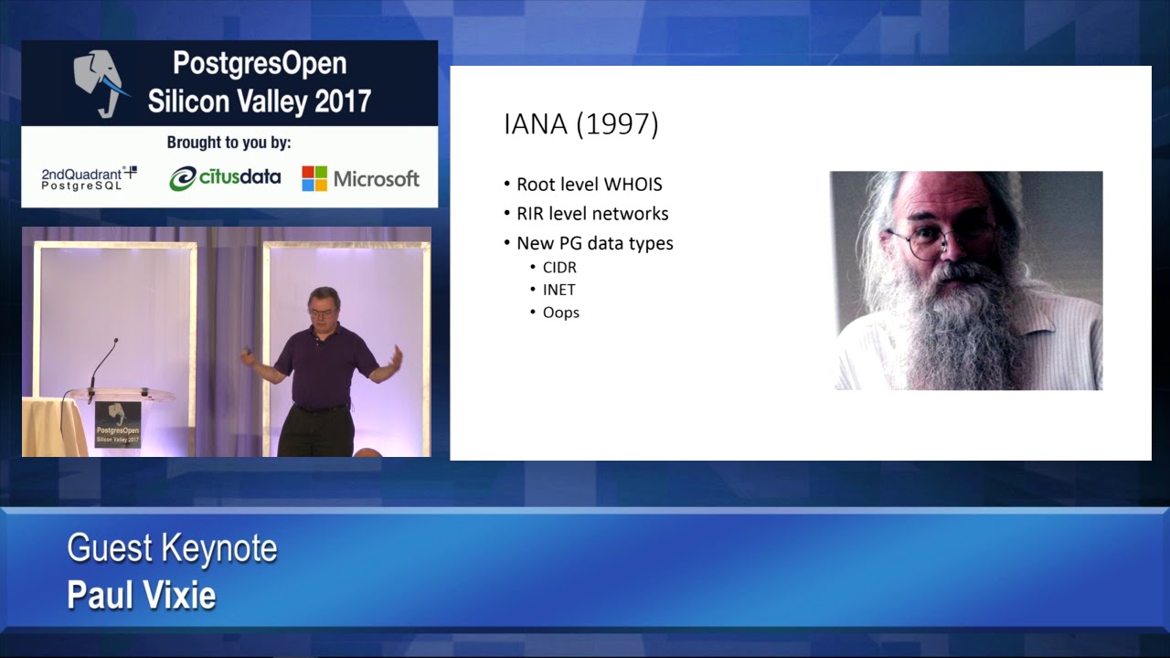 Guest Keynote - Paul Vixie postgresql download
