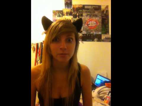 New Dress, Kitty Ears, And Stockings!! :D