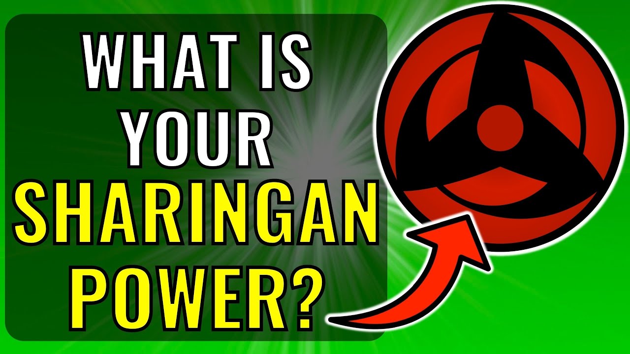 What is your Sharingan? ( Naruto Quiz || Anime Quiz )