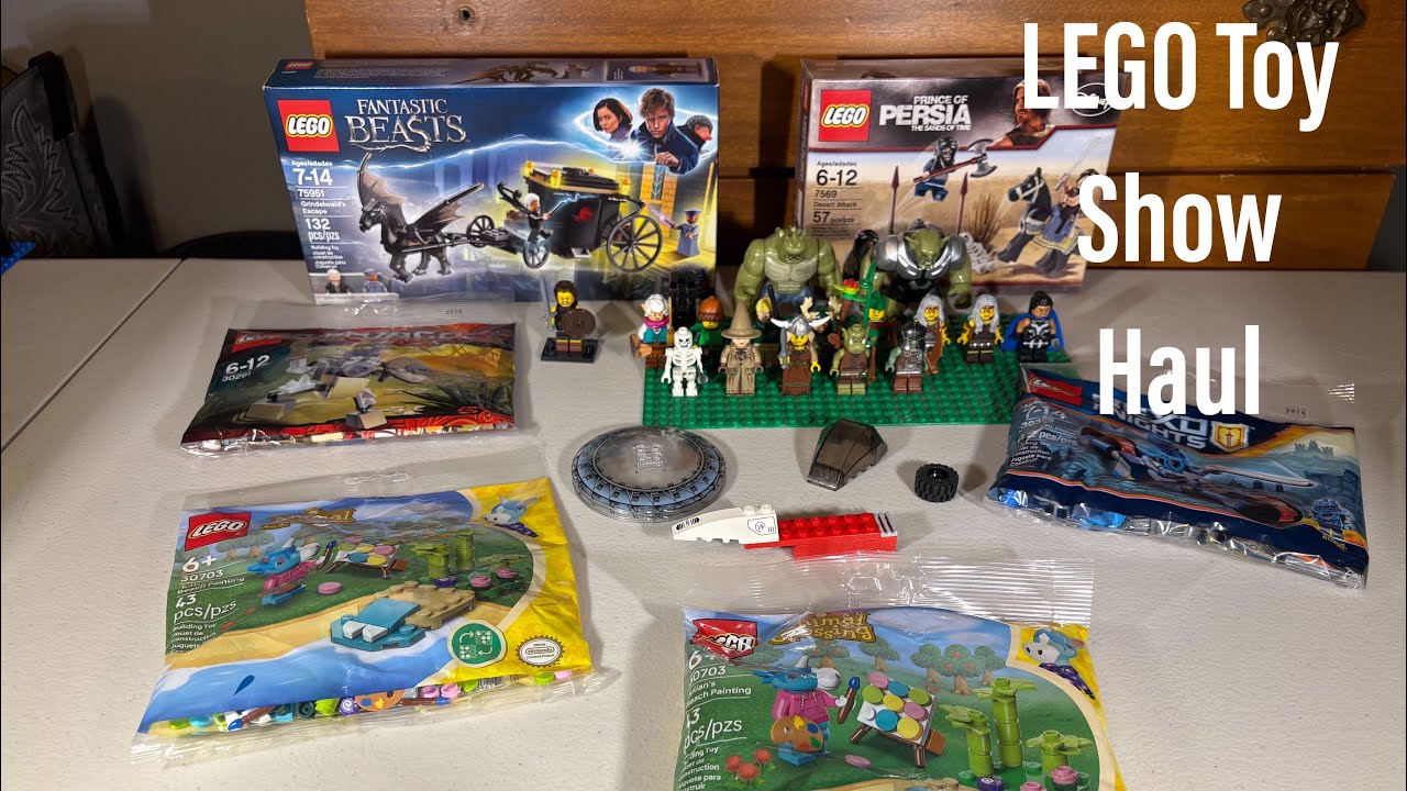 LEGO Toy Show Haul; Castle, Harry Potter, Ninjago, Star Wars…