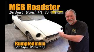 MGB Budget Restoration Pt 17   Just when I thought the Rust journey was over !